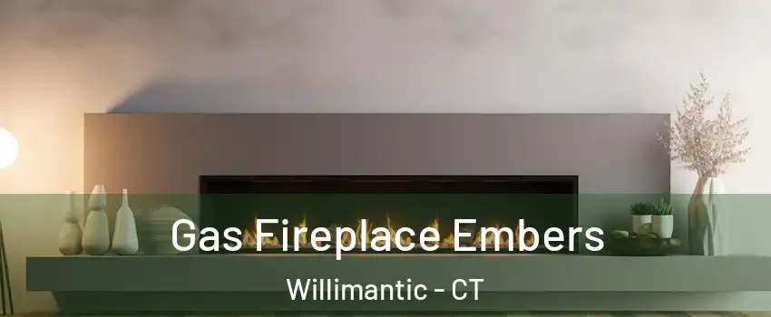  Gas Fireplace Embers Willimantic - CT
